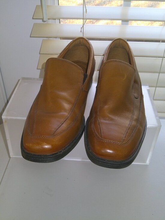 Clarks Collection Slip-On Loafers Brown Dress Shoes Men’s 11M Preppy Classic main image 5